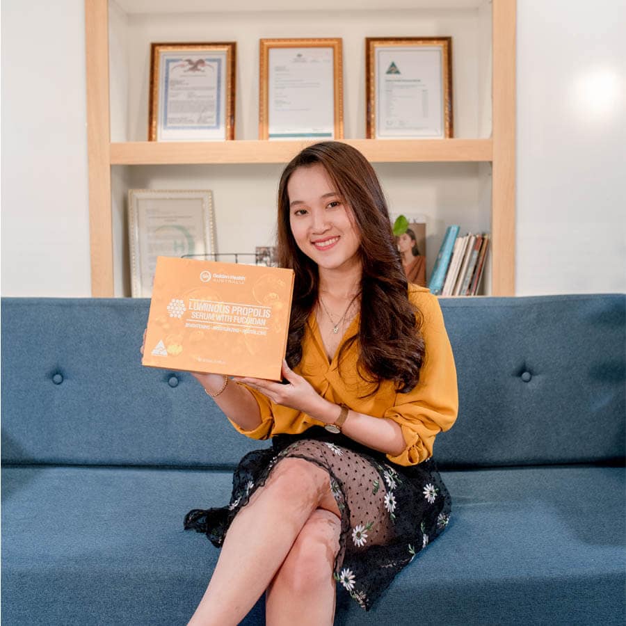 Tinh chất keo ong và tảo biển 7