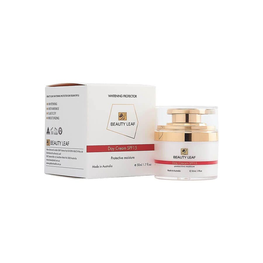 Kem dưỡng trắng bảo vệ da ban ngày Beauty Leaf 2